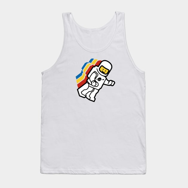 Floating Spaceman Tank Top by GrantMcDougall